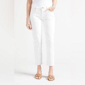 Citizens of Humanity Ella Mid Rise Crop in White